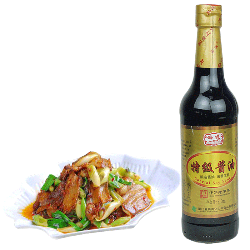 酱油海堤特级510ml炒菜红烧上色经典酿造调味料酱油