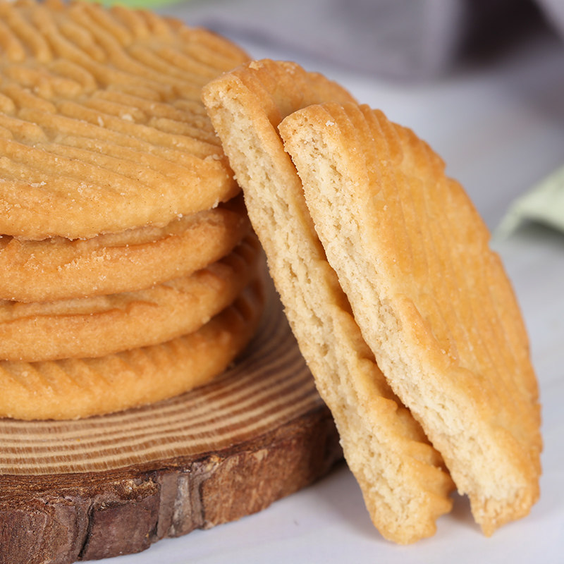 金口福猴菇饼干5斤整箱休闲营养品零食猴头菇早餐代粗粮饼干散装