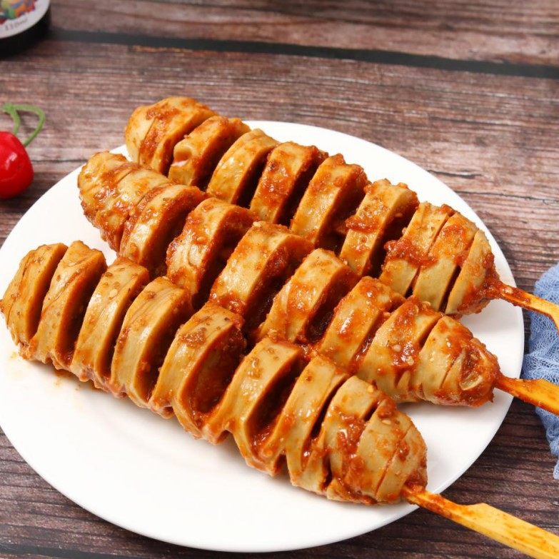 面筋尽美麻辣甜辣80克5串便利店微波加热调味面筋制品