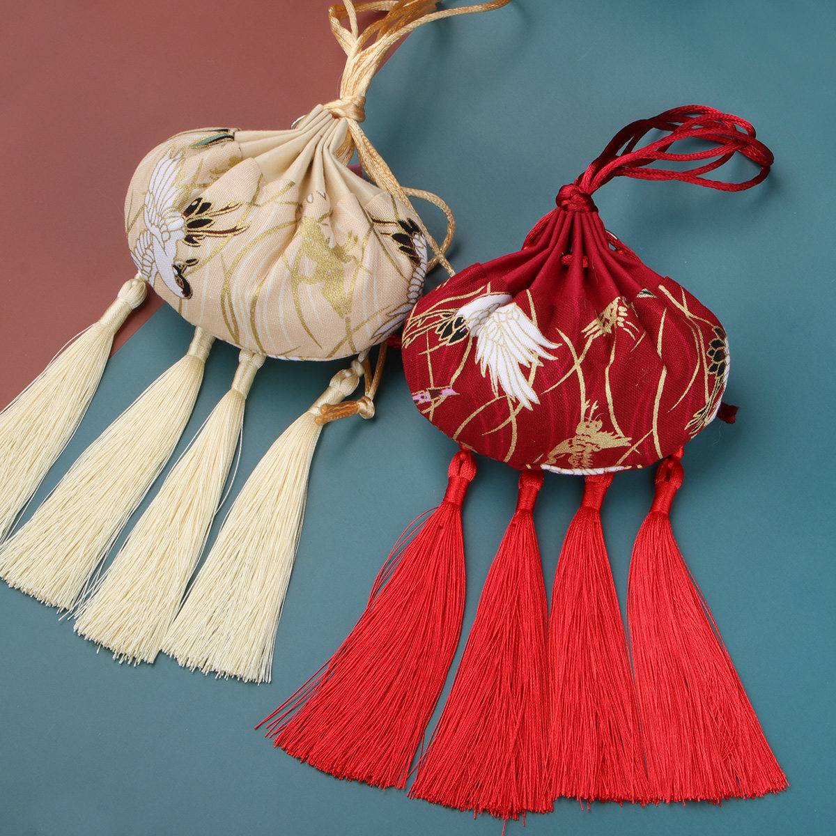 端午香包香囊汉服随身宫廷荷包香袋仙鹤古风香包