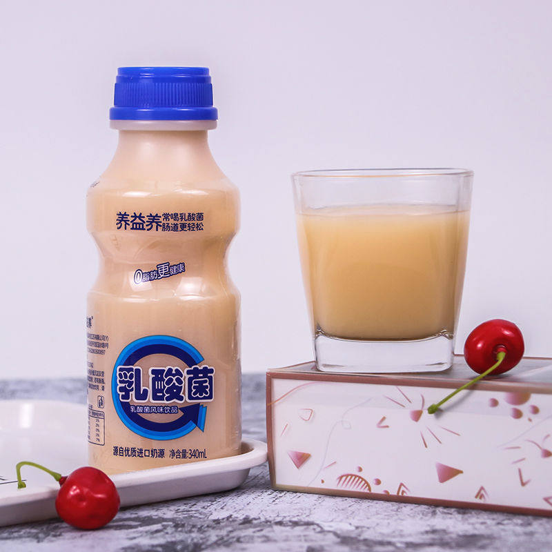 乳酸菌整箱340mlx12瓶原味风味乳饮品