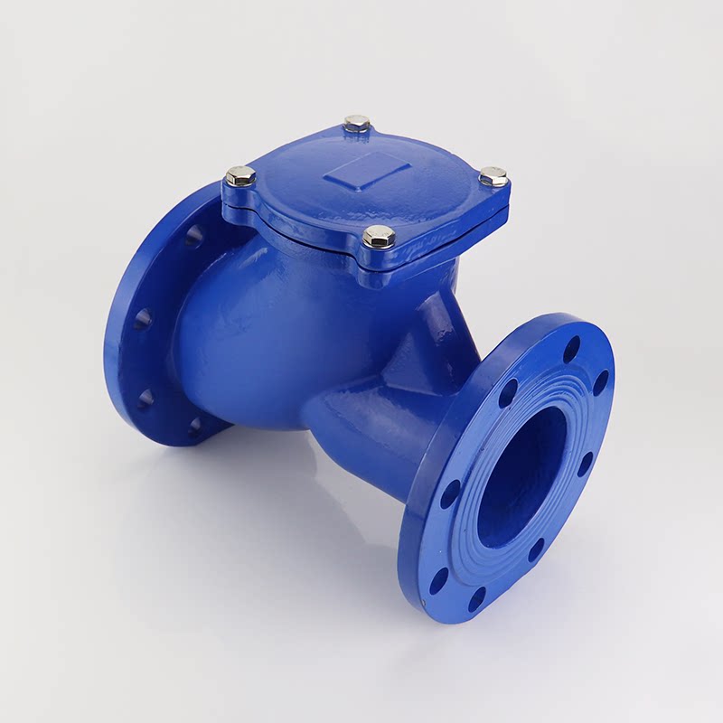 球形止回阀hq41x1016q滑道滚球单向阀污水逆止dn40止回阀