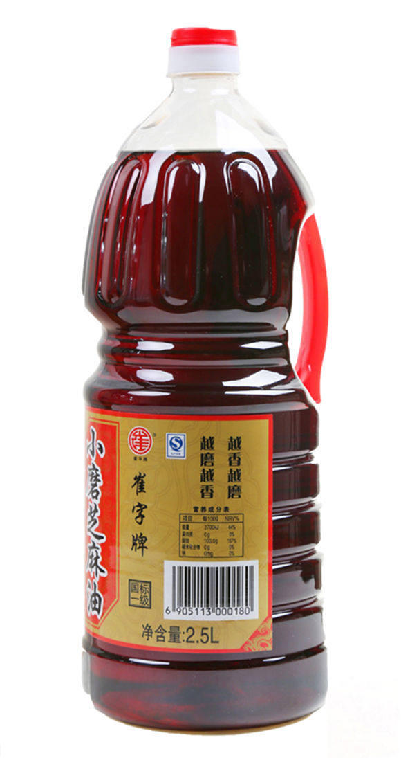 香油芝麻包邮崔字牌字牌小磨25l火锅调料月子香油