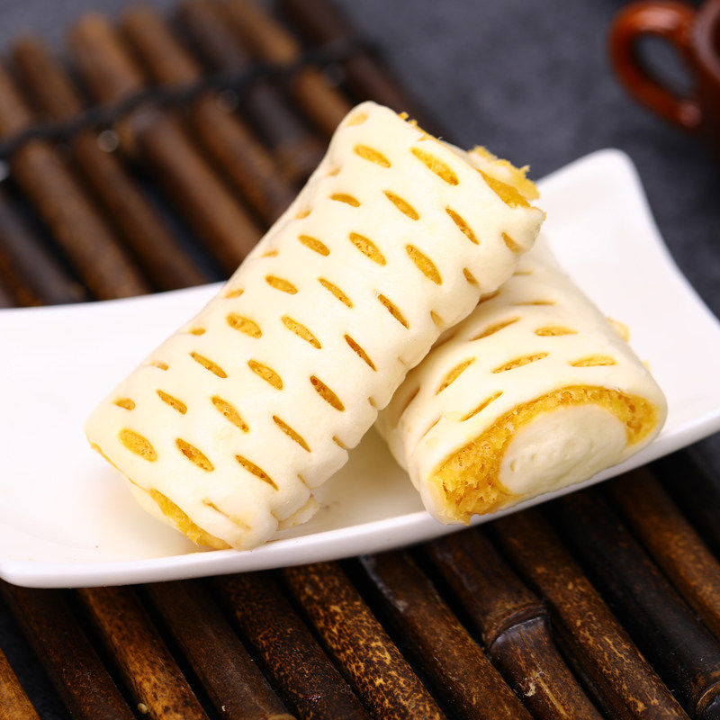 奶奶家 安井肉松卷速冻食品面食 儿童营养早餐2包1600g包邮