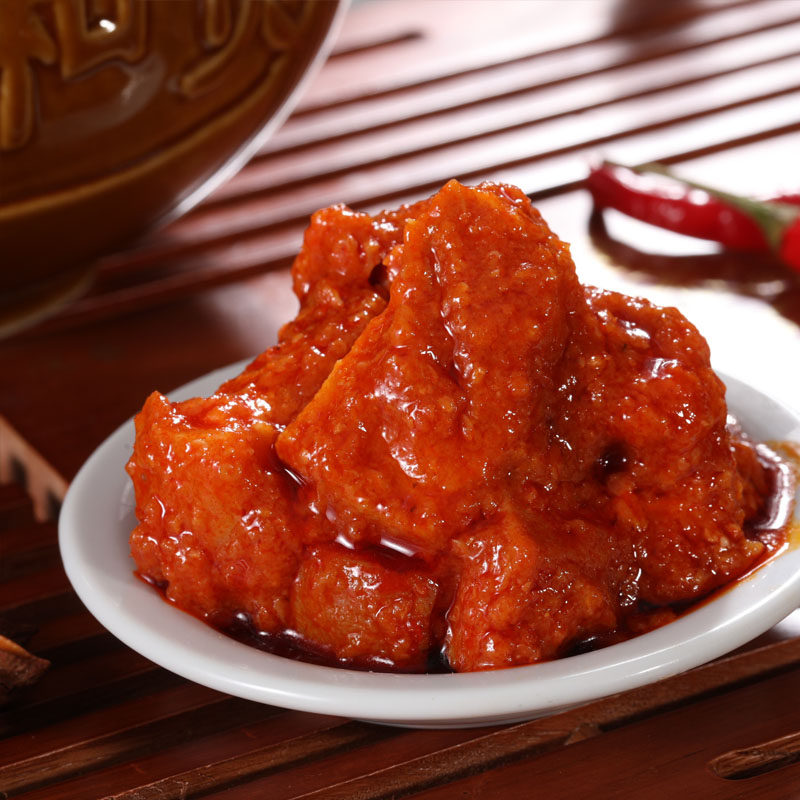 坛子1000g五花肉光辣酱猪肉郴州特产产金太和猪肉类