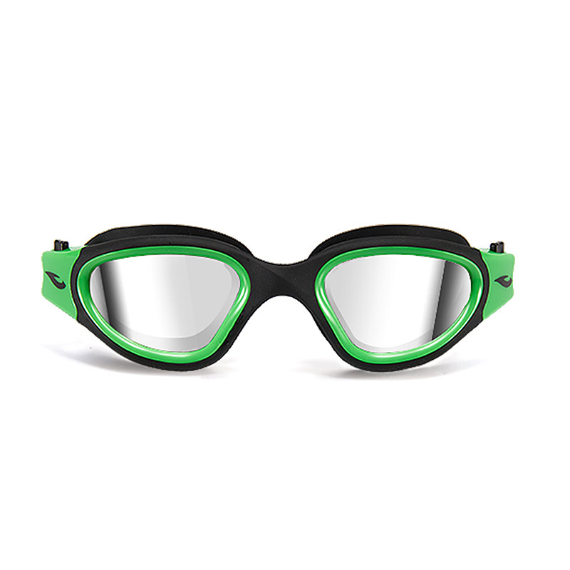 游泳浩沙泳镜高清防水防雾大框电镀眼镜专业泳镜