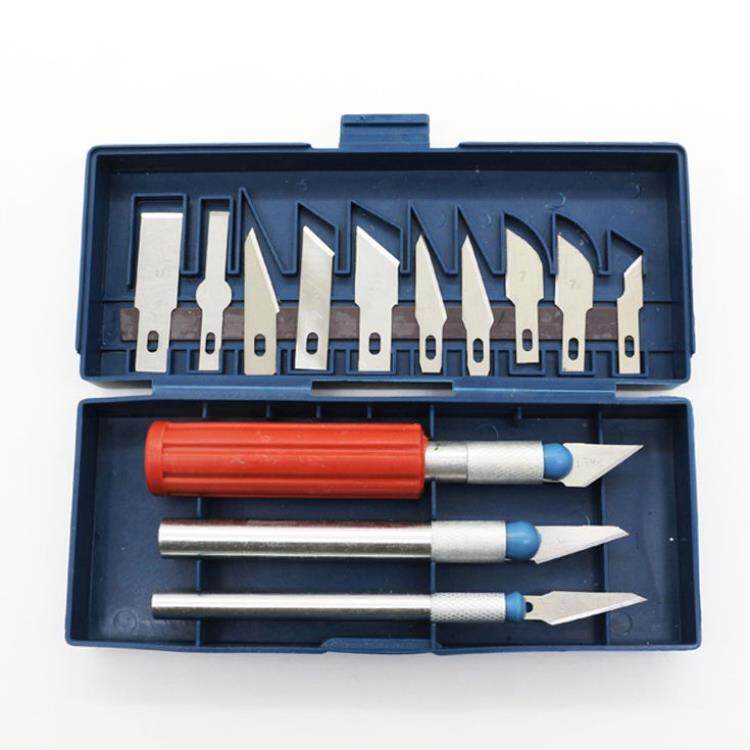雕刻刻刀浮雕陶艺工具套装13件套橡皮裁纸纸刀其它电动工具