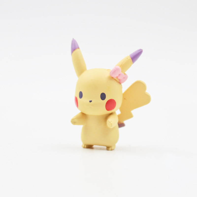 日版皮卡丘扭蛋公仔神奇宝贝精灵手办摆件宝可梦皮皮盒蛋