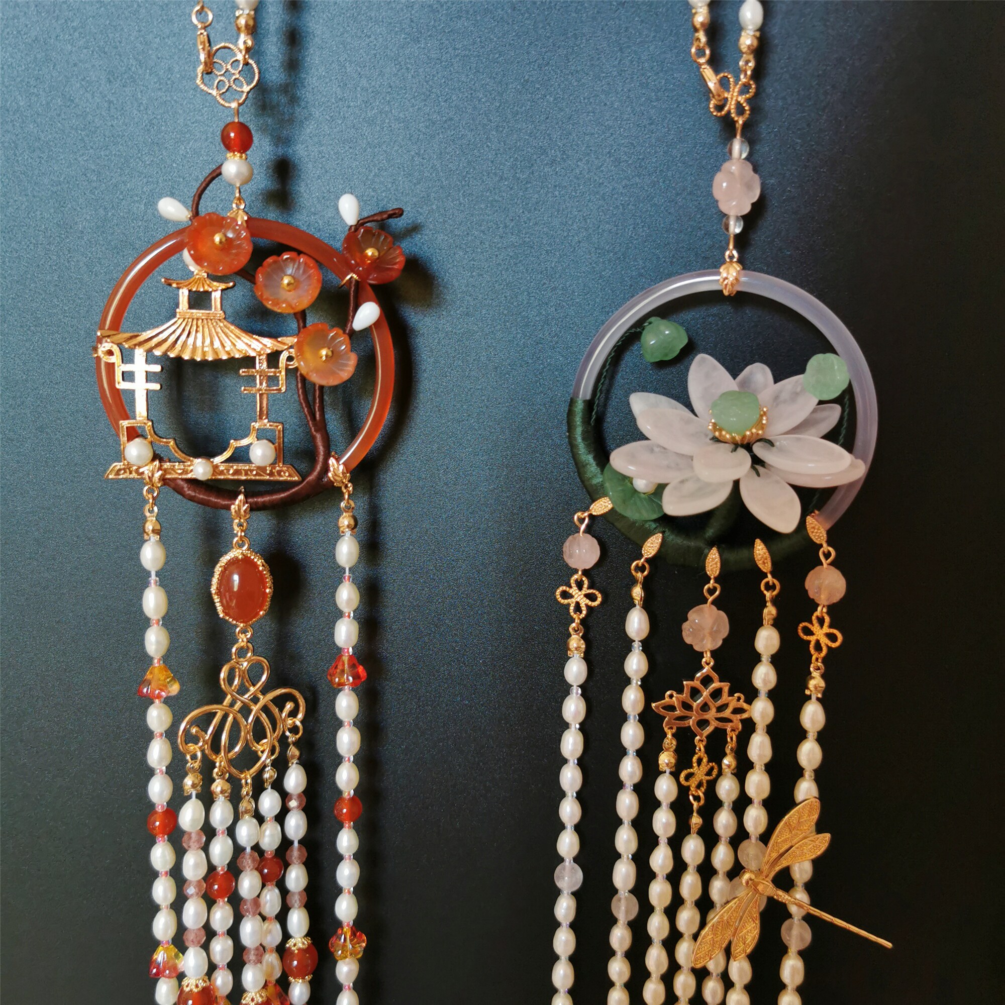 不可方物四季之灵花开万物禁步汉服配饰腰佩玉佩其它首饰