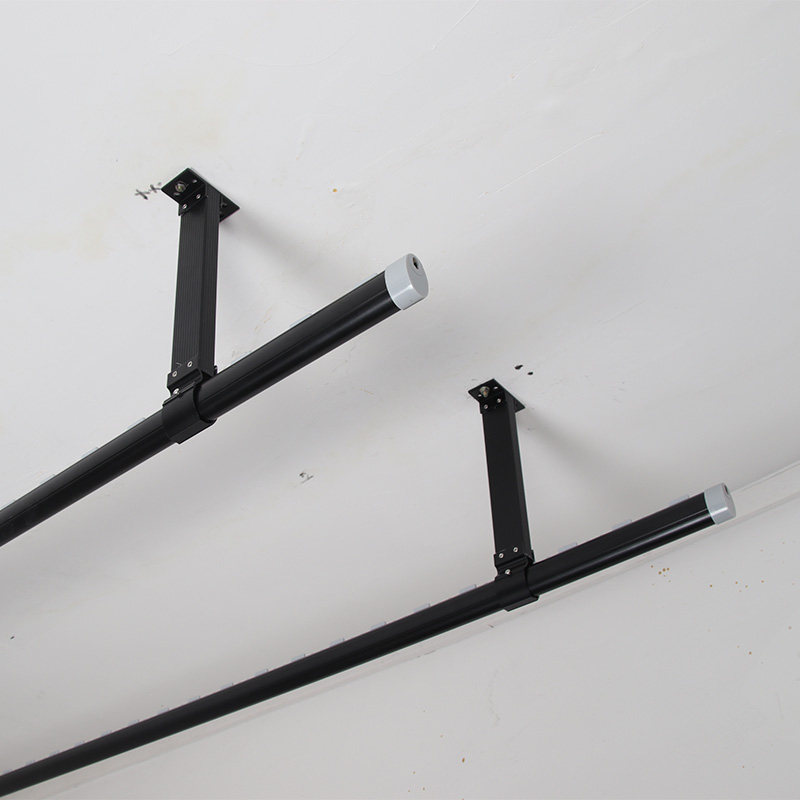 阳台晾衣杆式固定定顶家用单杆晒衣顶吊顶式凉晾衣杆