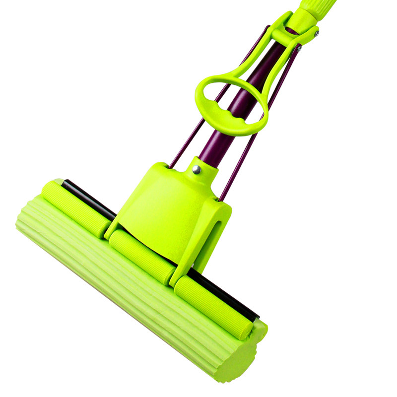 妙洁海绵拖把免手洗挤水拖布家用地卫生间懒人胶棉拖把