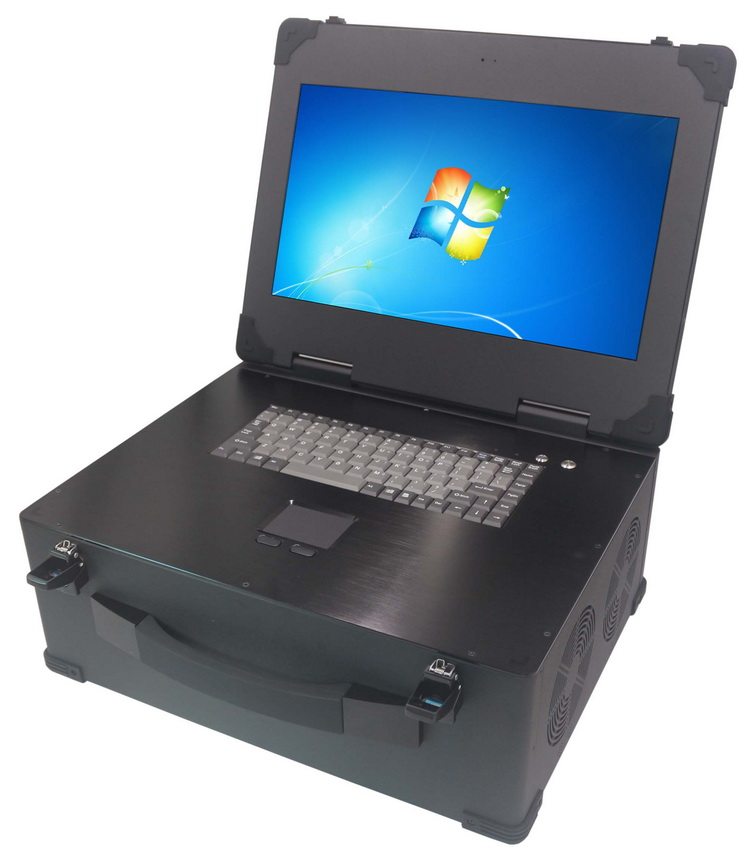 新款便携手提式加固笔记本电脑工控机箱机箱