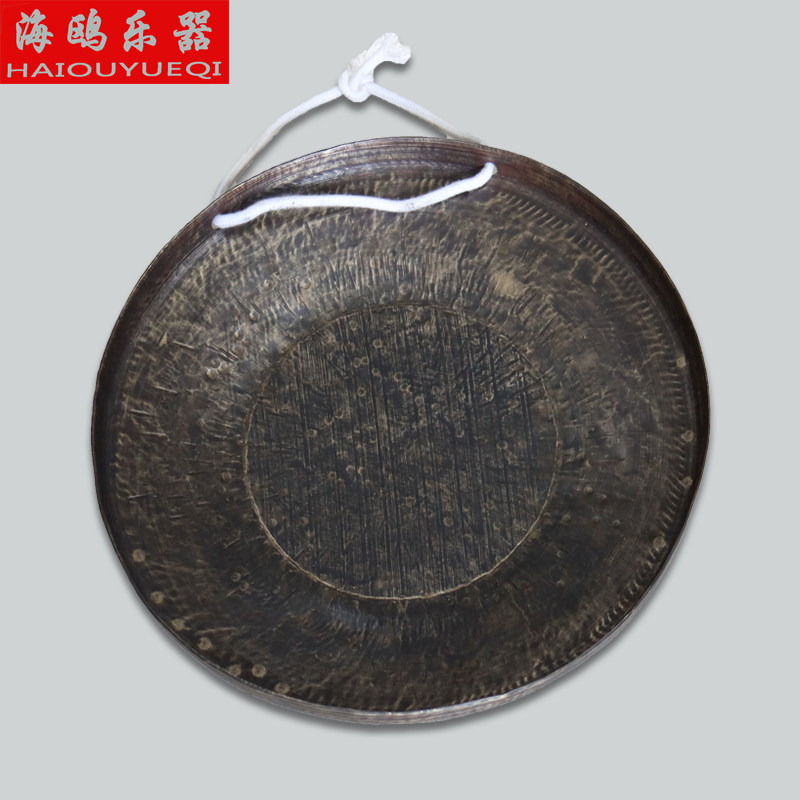 老式小锣老铜低音高中低高中旧锣青铜手锣虎音虎音锣