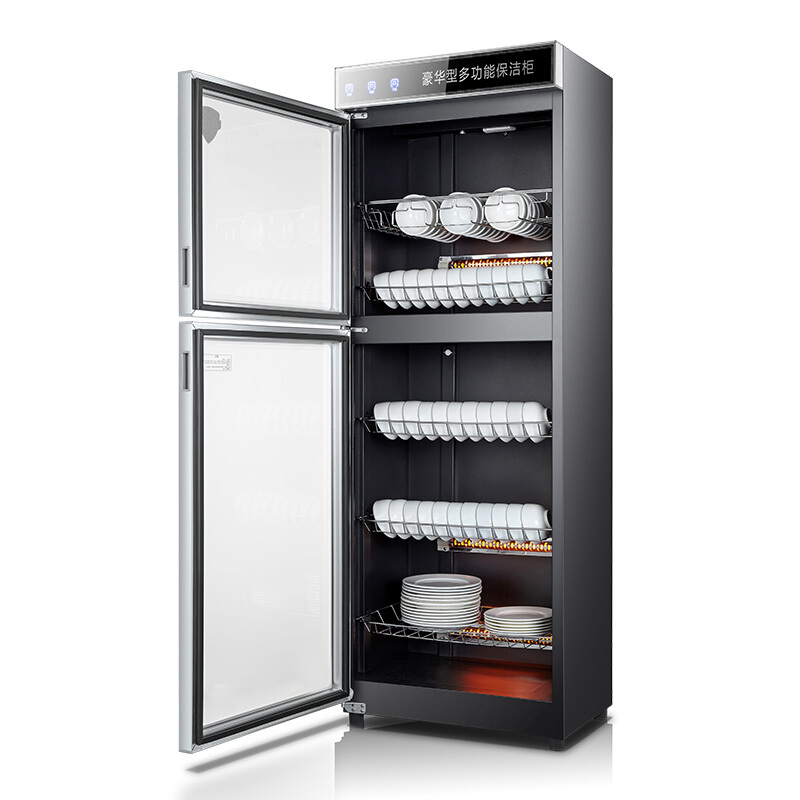 容声ztp380-d碗筷消毒柜商用大容量餐具柜家用立式双门消毒碗柜