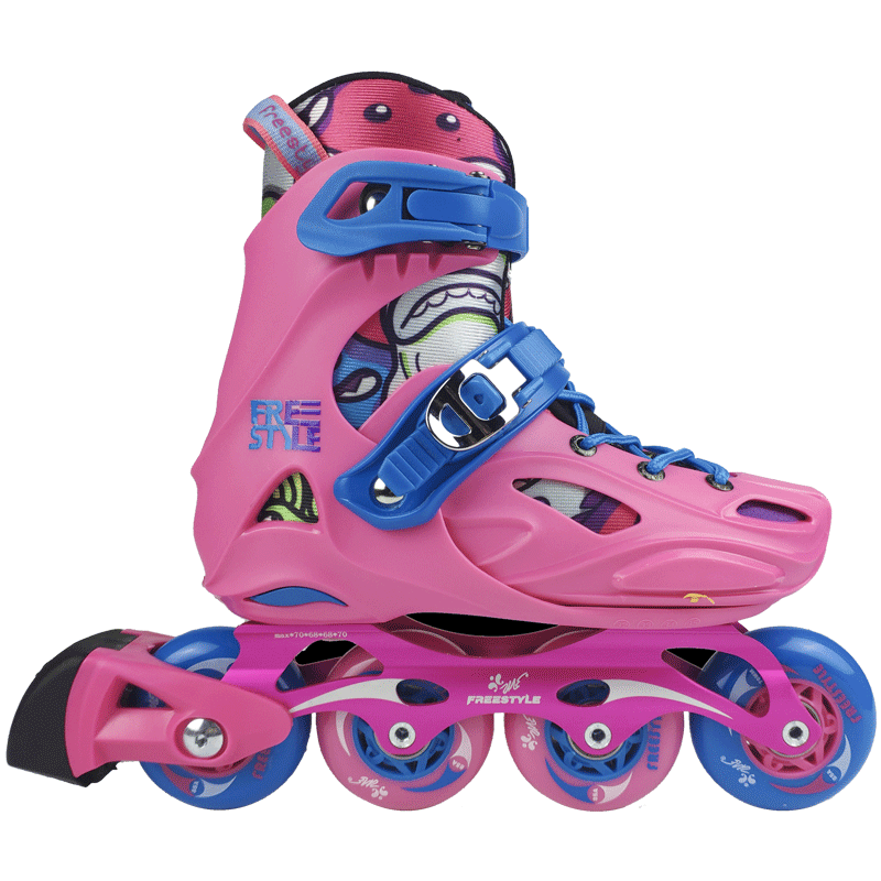 freestyle费斯z0溜冰鞋儿童直排轮滑鞋男女专业平花鞋花式旱冰鞋