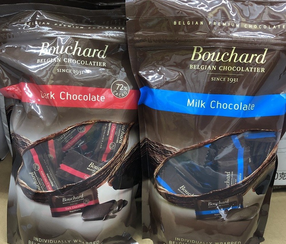 148bouchard布夏黑巧克力888克6g比利时进口山姆店