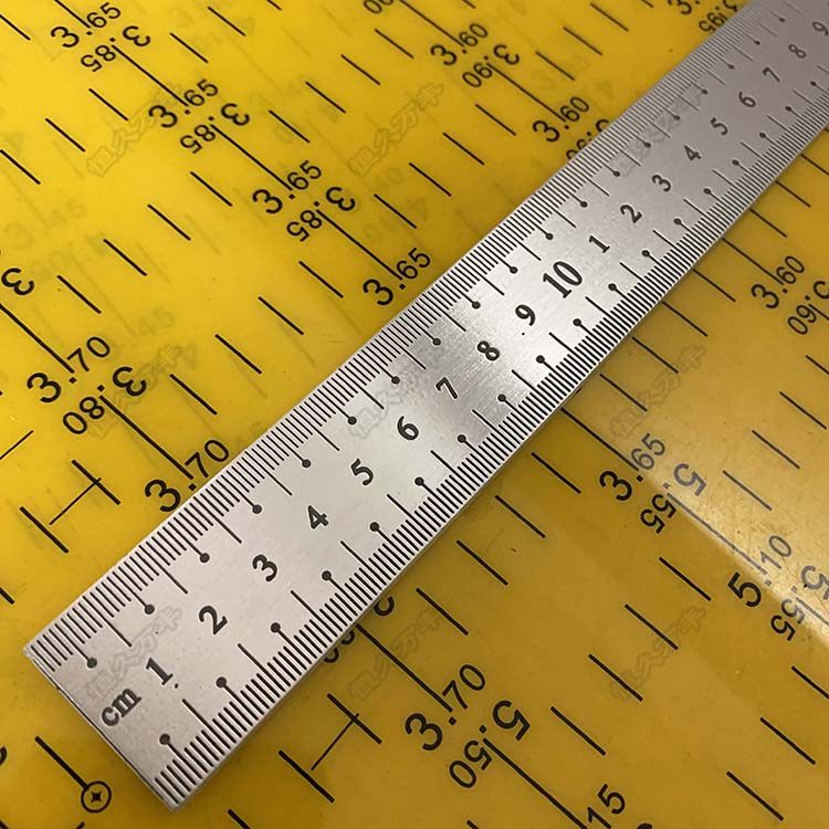 1米铝尺 加厚铝尺 标尺手持铝尺 加厚尺子 开料尺 量板尺30#6