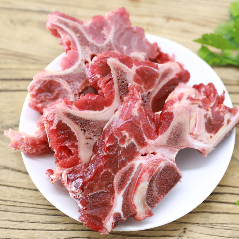 带肉牛脊骨4斤新鲜牛骨牛肉冷冻生鲜牛骨头牛蝎子牛大骨炖汤
