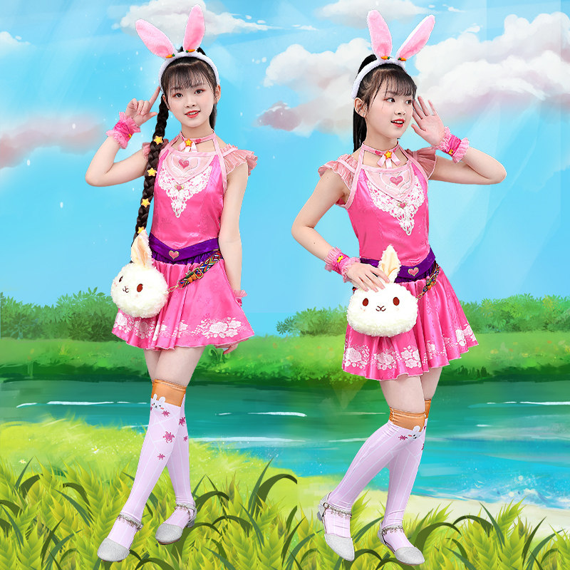 小舞服装儿童斗罗大陆cos服同款小五衣服女童cosplay女装