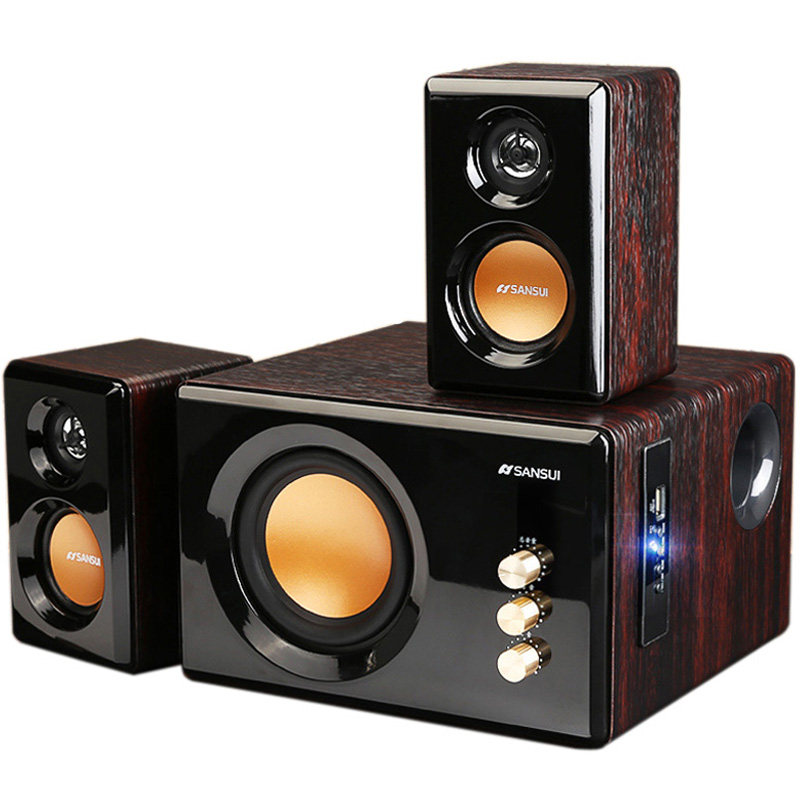 山水音箱32b蓝牙电脑音响台式家用客厅套装电脑多媒体音箱