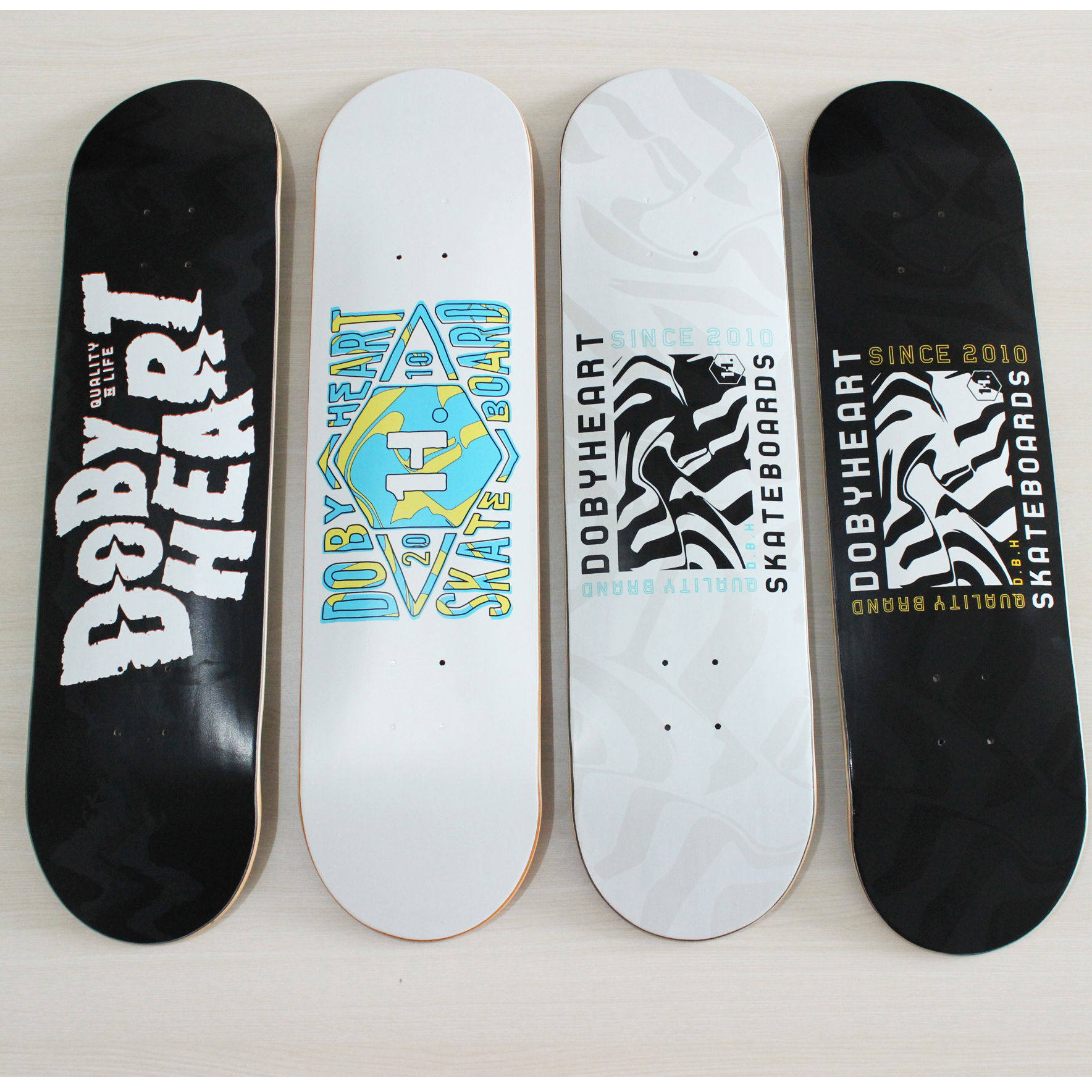 滑板日记dbh专业双翘滑板车板面流年系列包砂滑板