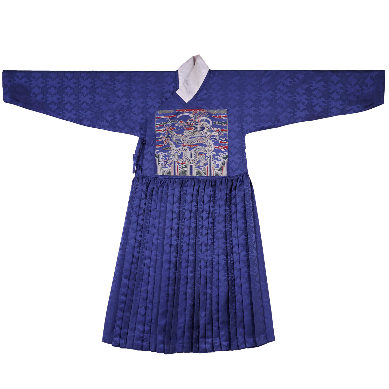 明制礼服婚礼春秋贴里曳撒道袍妆花汉服男补袍汉服