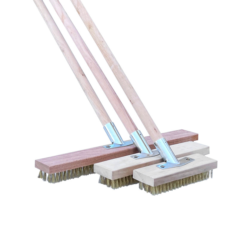 长柄毛刷硬毛板刷地板清洗钢丝路面庭院青苔钢丝刷