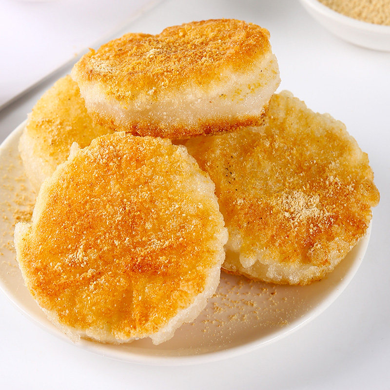 糍粑红糖糯米手工湖北恩施特产手打油炸烤小年糕