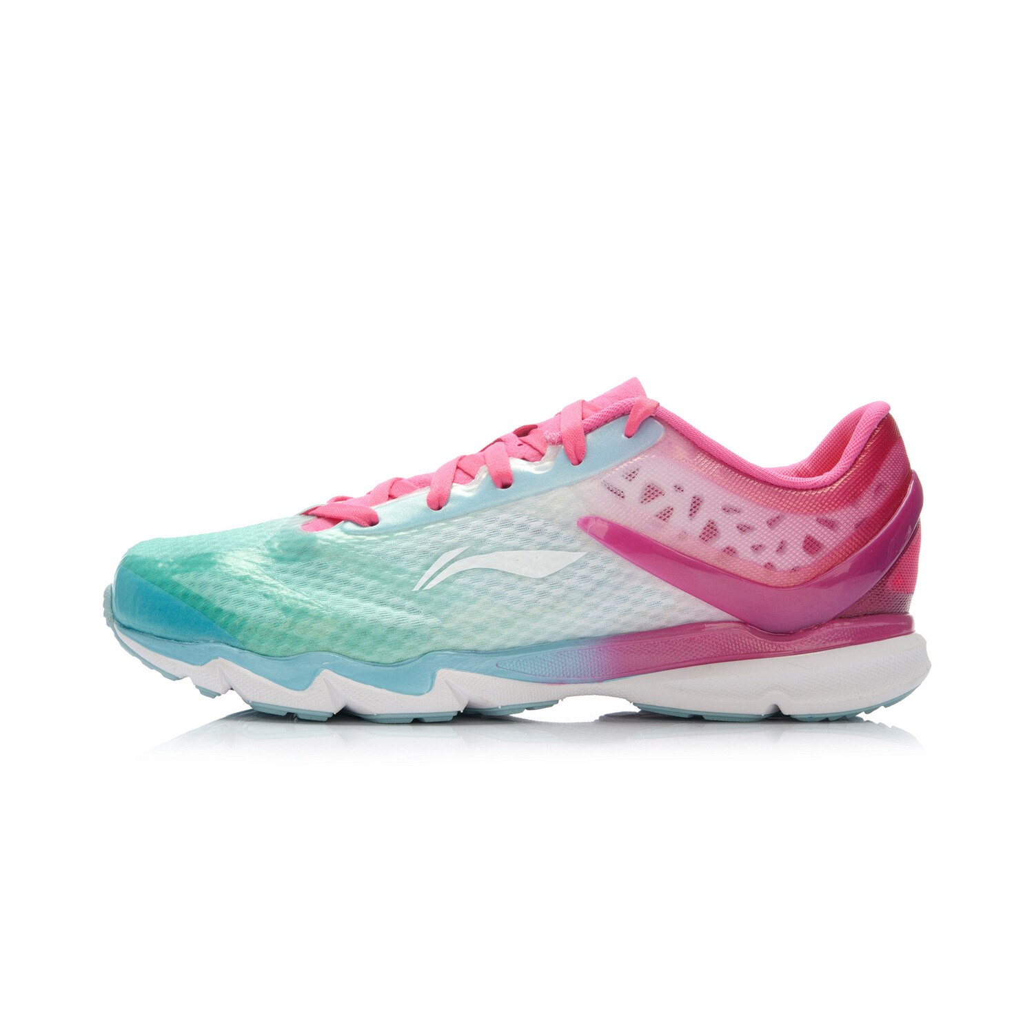 李宁跑步2015新款官方正品超轻12代轻翼女子跑步鞋