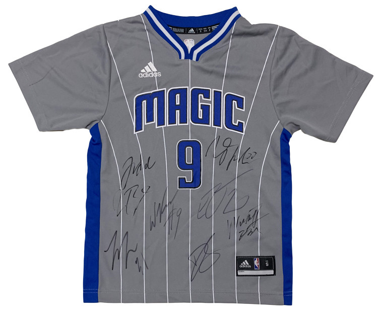 2019魔术全队阿隆戈登奥古斯丁亲笔签名球衣saproof文化