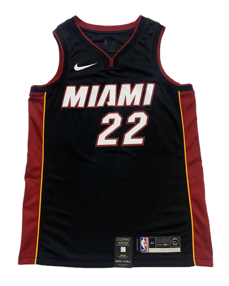 带证书 热火队 吉米巴特勒 裱框收藏 亲笔签名球衣 - 痕风的起点