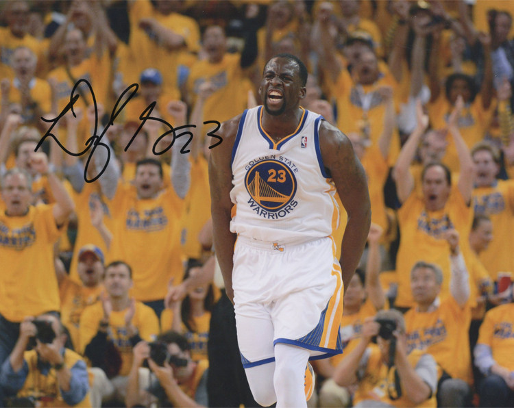 勇士队 追梦 亲笔签名照片裱框 收藏 德拉蒙德格林 含sa证书 - 痕风的