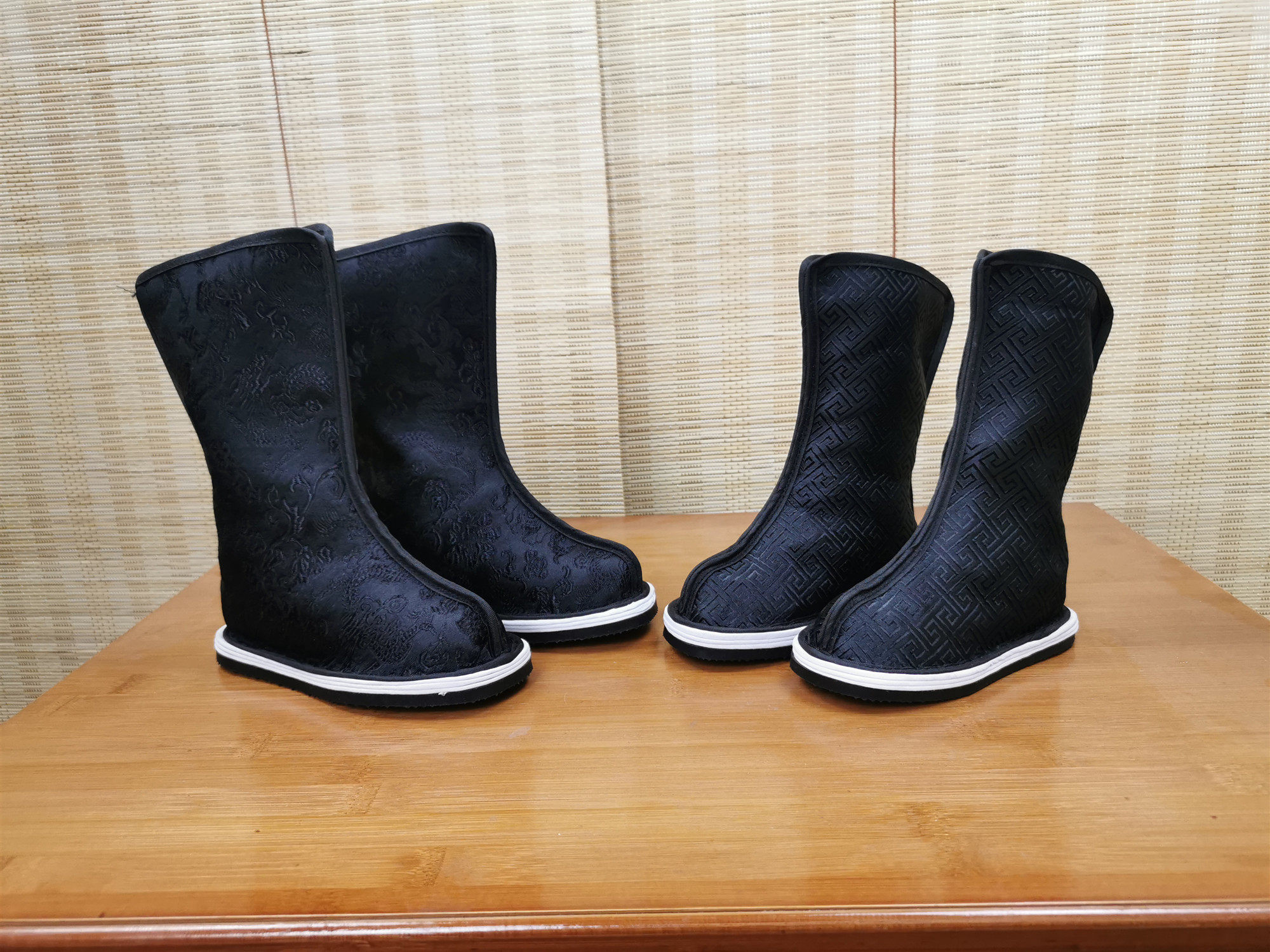 古装古风cos亲子款汉服靴男女官千层靴子朝靴古典舞鞋