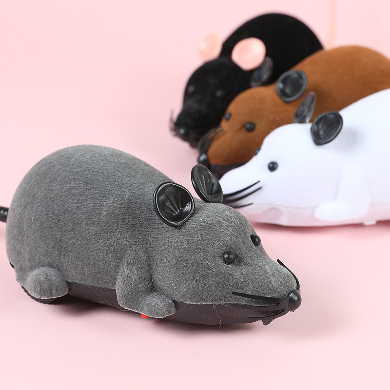 猫玩具猫咪仿真假遥控老鼠宠物小猫爱的自动逗猫电动猫猫玩具用品