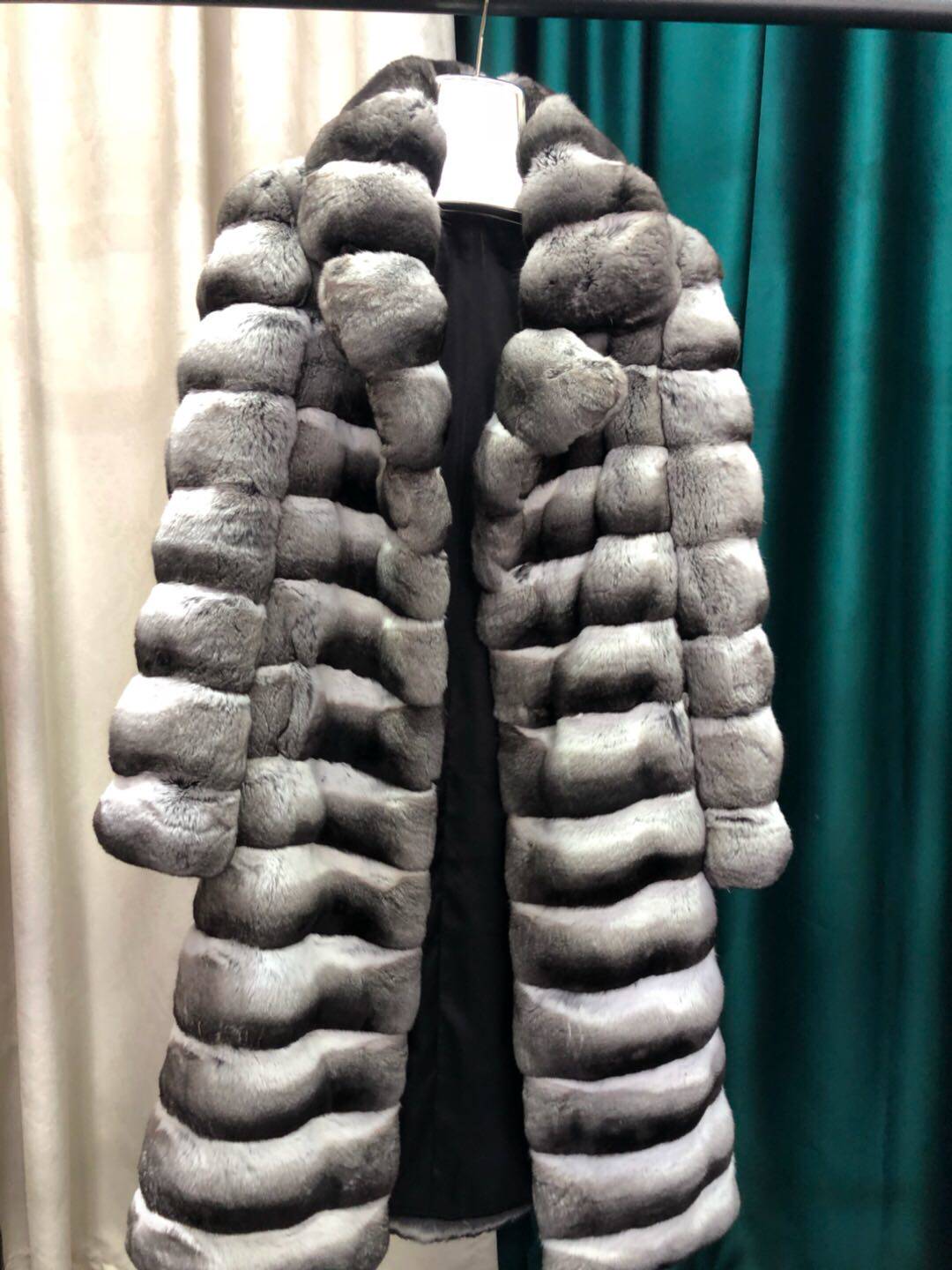 2020进口天鹅绒皮草外套龙猫紫貂专款链接皮草