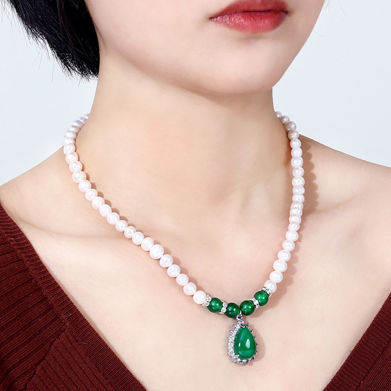 母亲节礼物送妈妈实用送长辈生日给婆婆奶奶老人走心高档珍珠项链