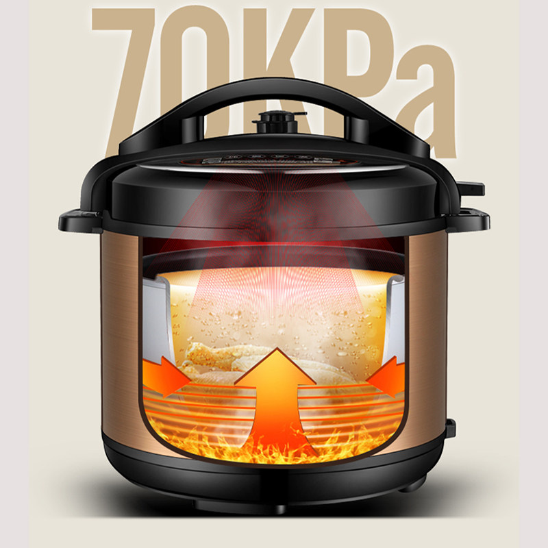 美菱电压压力锅多功能双胆预约火锅定时自动压力电压力锅
