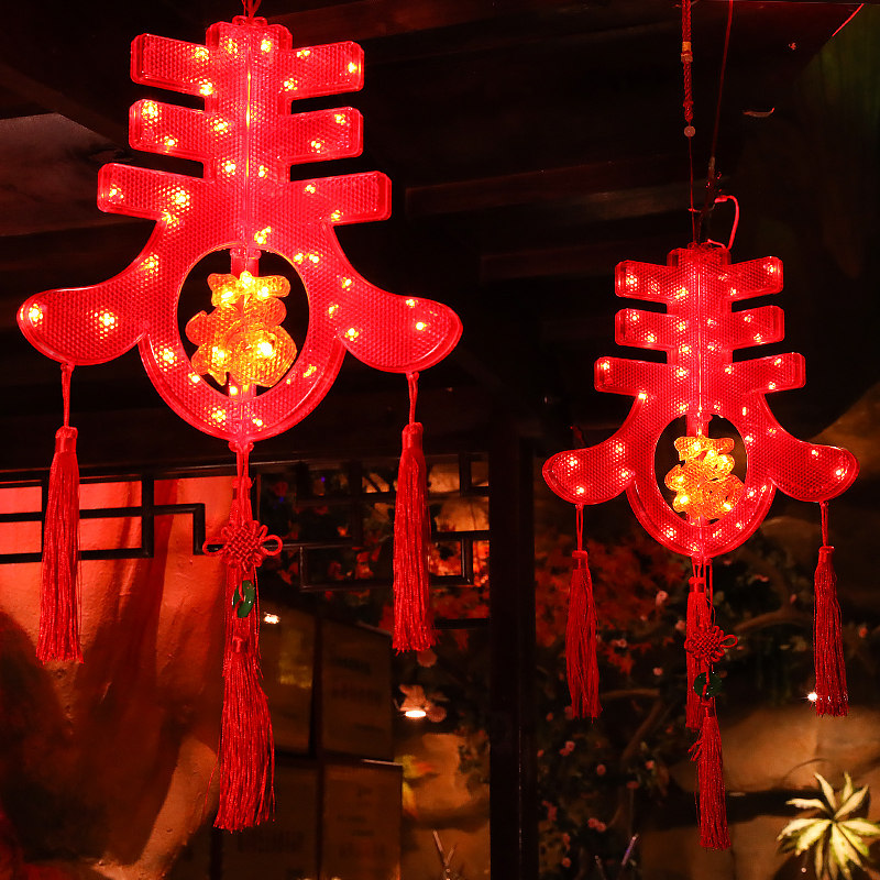 装饰2022过新年春节挂件家用室内虎年挂饰春节灯笼