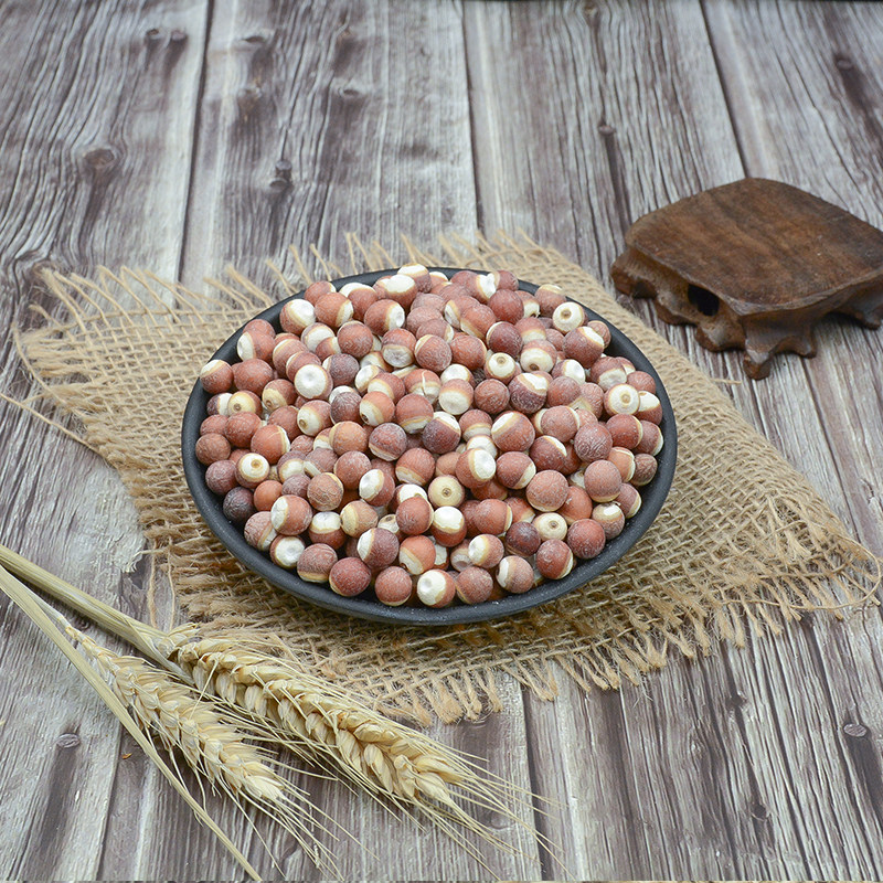 鸡头芡实240g茨实新鲜干货欠实农家菱搭茯苓山芡实