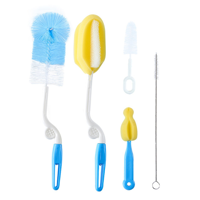Draw bottle brush cleaning brush set baby with 360 degree rotating hair brush cleaning sandwich pacifier sponge bottle Draw bottle brush cleaning brush set baby with 360 degree rotating hair brush cleaning sandwich pacifier sponge bottle