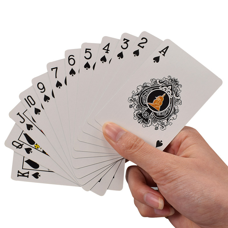 御圣扑克牌纸牌梭哈宽牌布纹克牌大手德州扑克扑克