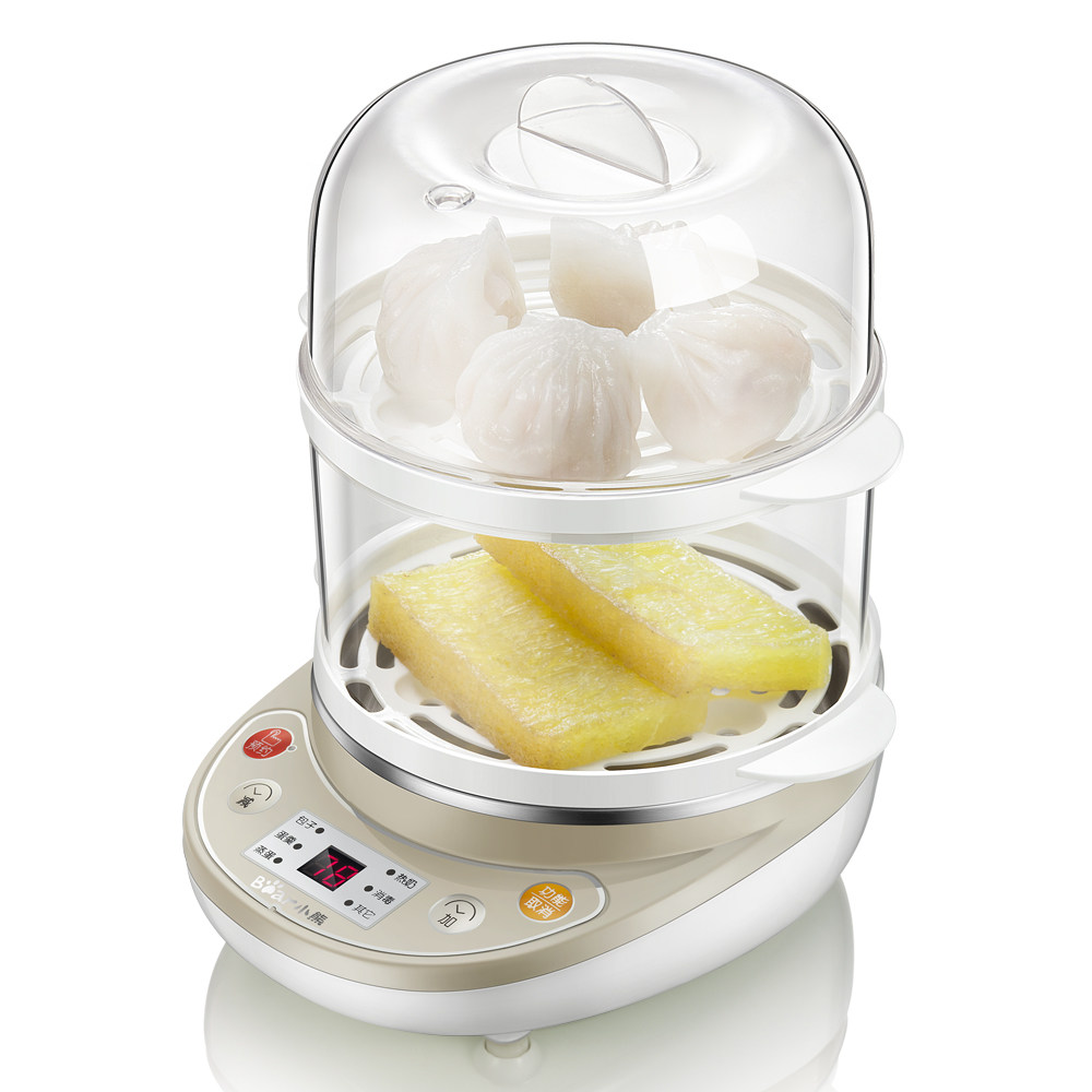 bear/小熊 zdq-c14a1迷你煮蛋器定时早餐机蒸蛋器自动断电不锈钢 - 36