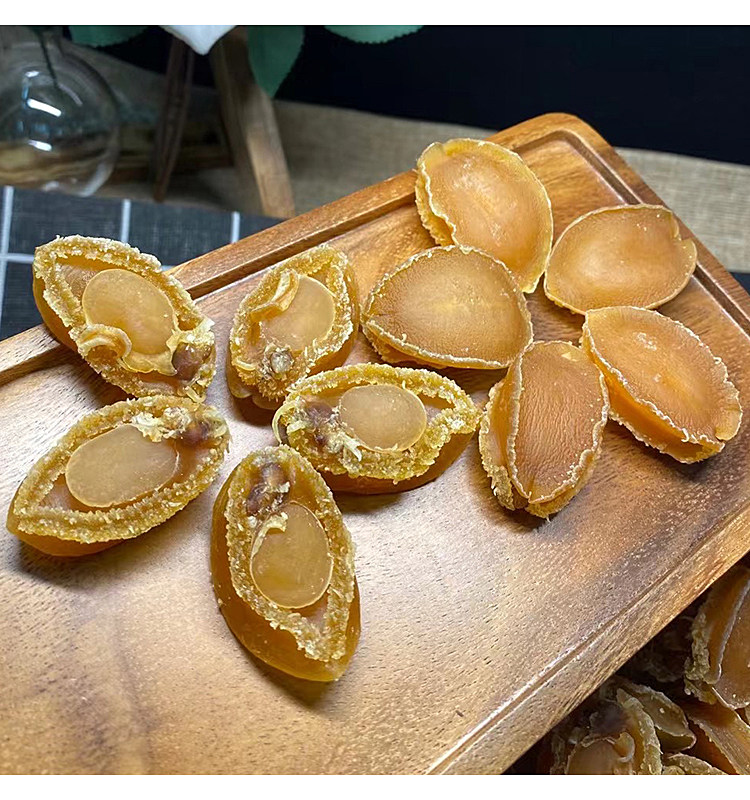 鲍鱼干货50头大连淡干特靓海鲜海产品大个500g鲍鱼