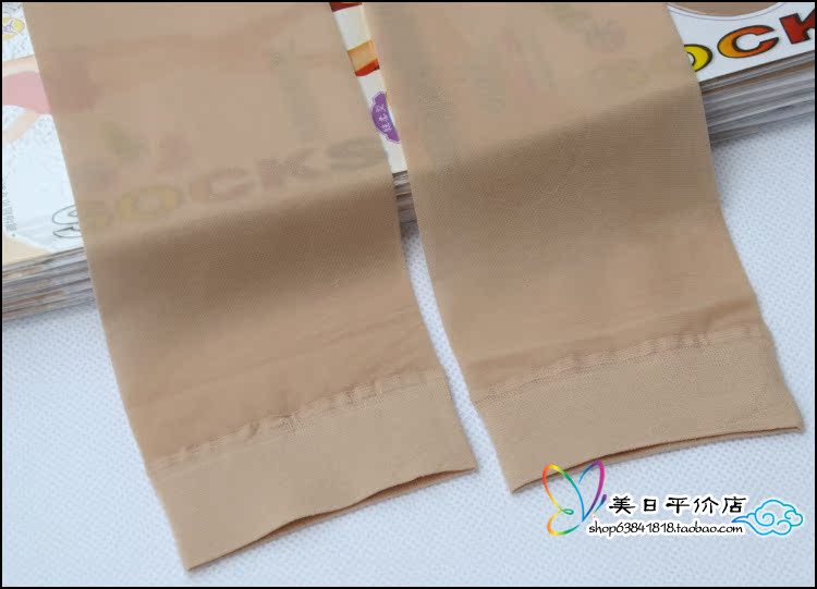 5包包邮正品雨丝短袜2212天鹅绒超薄丝袜女对对袜9.6元/包/6双 - 图2