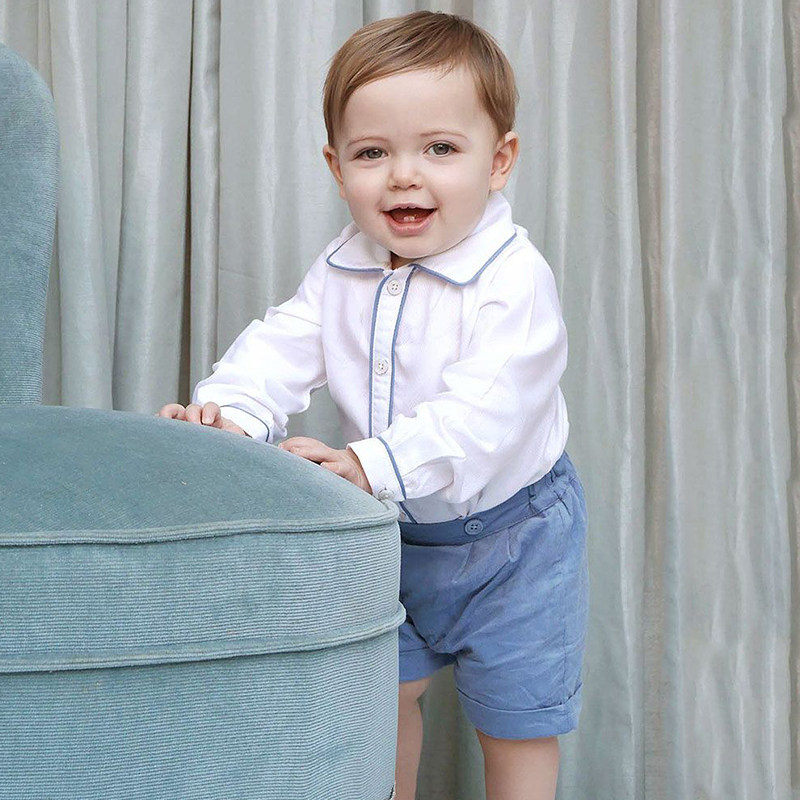 英国rachelriley两件件套乔治乔治王王子男童正式套装