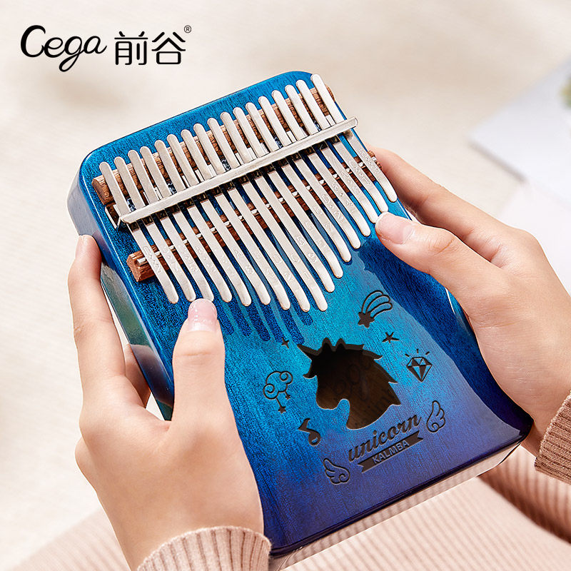 水晶钢琴手指乐器入门初学者巴琴卡林拇指女生卡林巴