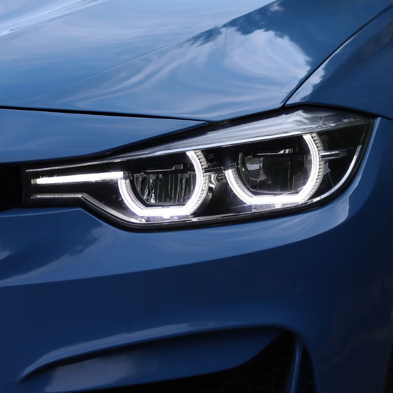 大灯13-15款宝马总成改装led光源天使眼f30led大灯总成