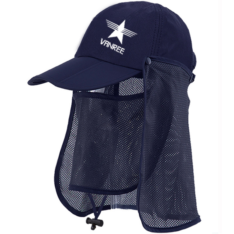 钓鱼帽子男士垂钓防晒装备全套夜钓专用路亚钓鱼帽