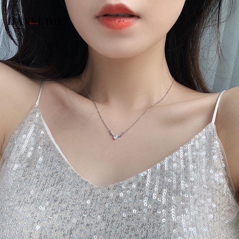 520情人节礼物一鹿有你项链纯银高级女夏轻奢小众生日送女友女生