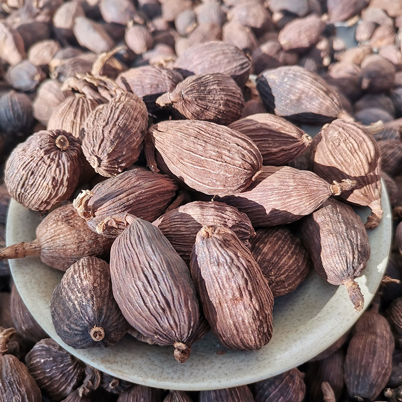 云南草果包500g新鲜干草果香香料调料八角桂皮花椒